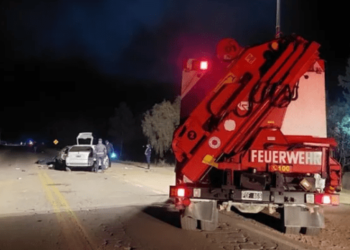 Villa de Merlo: dos personas murieron y otras tres resultaron heridas en un vuelco en la ruta N° 1