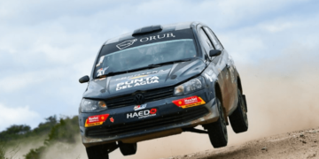 Miguel Baldoni lidera el rally de San Martin