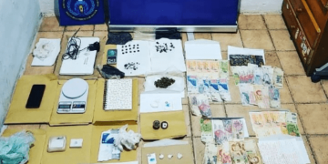 Merlo: anularon un centro de distribución de estupefacientes y detuvieron a una mujer