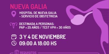 Nueva Galia: Campaña de PAP +  VPH