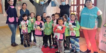 Con un exitoso operativo, los jardines de infantes recibieron atención odontopediátrica en La Toma