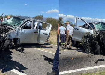 Una mujer murió en un choque frontal sobre la ruta 146