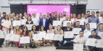 Emotivo acto de colación en Tilisarao