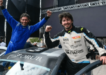 Miguel Baldoni se coronó campeón del Rally Provincial en La Toma