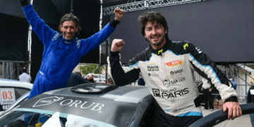 Miguel Baldoni se coronó campeón del Rally Provincial en La Toma