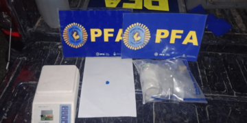 Secuestraron cocaína de máxima pureza y detuvieron a un hombre en Quines