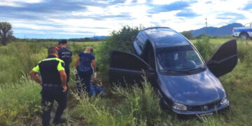 Un agente policial sanluiseño sufrió un accidente cerca de Luján