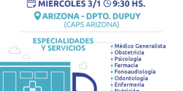 Salud Va!: el camión sanitario estará en Arizona este miércoles
