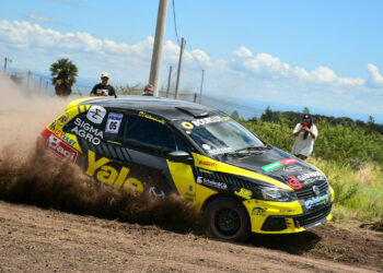 El entrerriano Pitón manda en el rally de Villa Larca