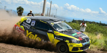 El entrerriano Pitón manda en el rally de Villa Larca