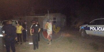 La Policía colaboró con la búsqueda de una mujer que se había extraviado en una zona rural del departamento Belgrano