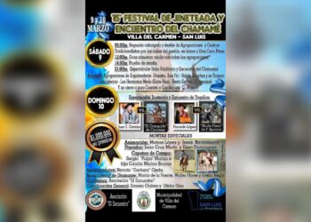 Villa del Carmen será anfitriona del 15° Festival de Jineteada y Encuentro del Chamamé