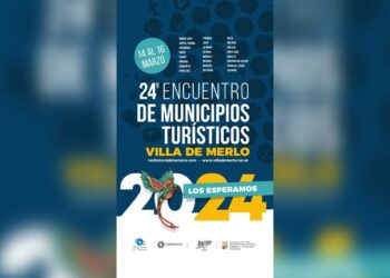 Villa de Merlo será sede del 24° Encuentro de Municipios Turísticos