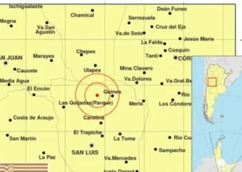 Un temblor de 3,3 se sintió en el norte de San Luis