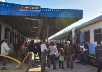 El servicio de trenes continúa entre Justo Daract y Retiro durante abril