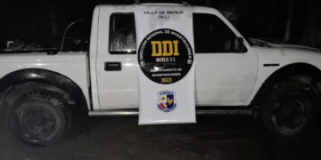 Candelaria: la Policía recuperó una camioneta que tenía pedido de secuestro