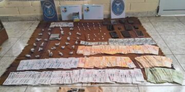 San Francisco del Monte de Oro: la Policía anuló un kiosco de drogas e incautó sustancias valuadas en más de 530 mil pesos