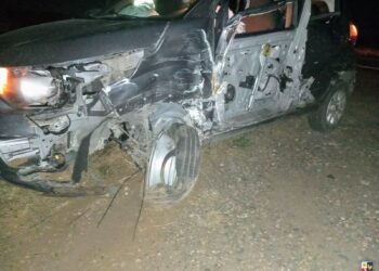 Unión: un auto y un camión chocaron en la ruta nacional 188