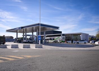 Quines estrenó su nueva estación de servicio