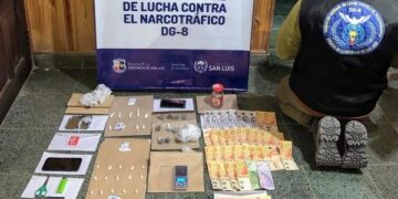 Concarán: la Policía incautó droga valuada en más de 430 mil pesos