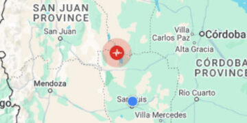 Un fuerte temblor sacudió a San Luis
