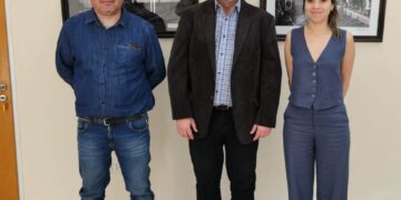 El ministro de Gobierno se reunió con la intendenta de Cortaderas