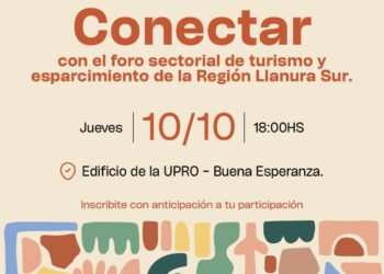 BUENA ESPERANZA: Invitación al Foro de Mesa Sectorial de Turismo y Esparcimiento. Público-Privado.