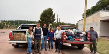 Fortuna: Entregan los alimentos no perecederos donados