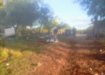 Una familia sufrió un vuelco en la Autopista de las Serranías Puntanas