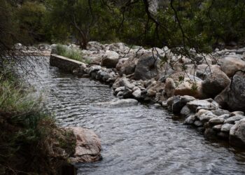 Encauzaron la obra de toma del río Gómez, en el departamento Ayacucho
