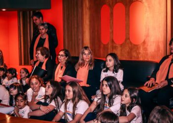 El coro municipal de Unión grabó en Casa de la Música