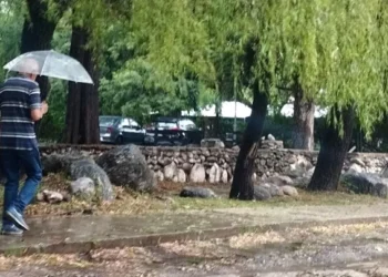 Registro de lluvias en toda la provincia