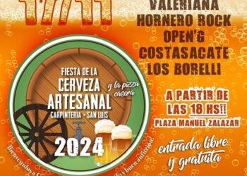 Carpintería celebra con la FIESTA DE LA CERVEZA ARTESANAL Y LA PIZZA CASERA 2024