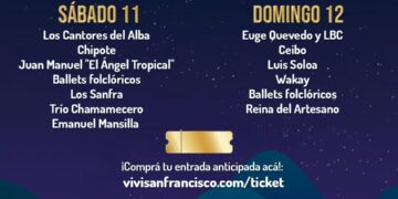 San Francisco se prepara para el festival del Artesano