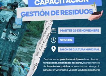 Buena Esperanza: Este martes se dará la Capacitación en Gestión de Residuos