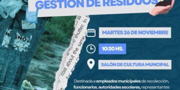 Buena Esperanza: Este martes se dará la Capacitación en Gestión de Residuos