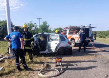 Los Molles: un hombre fue hospitalizado tras sufrir un accidente en la ruta provincial nº1