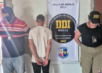 Villa de Merlo: la Policía detuvo a un hombre que tenía pedido de captura de la provincia de Buenos Aires