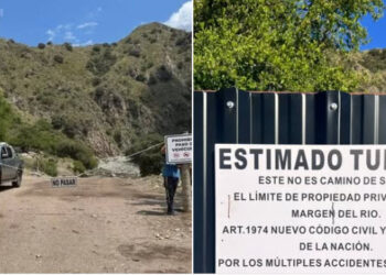 Polémica por el cierre al paso vehicular en un camino de Nogolí