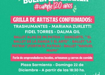 Van sumándose artistas para el «Cumple120» de Buena Esperanza