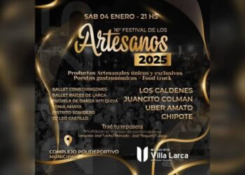 La comunidad de Villa Larca se prepara para el 16º Festival de los Artesanos