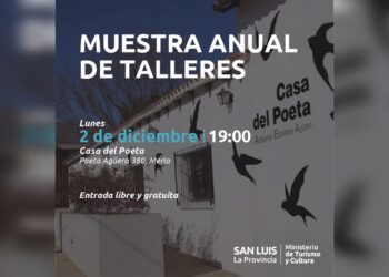 La Casa del Poeta tendrá su muestra anual de talleres
