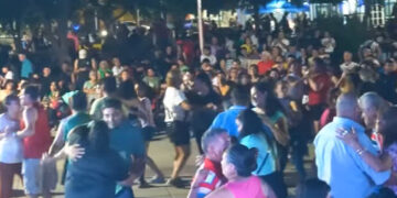 Una espectacular noche se vivió en Plaza Lafinur en la 6ta Edición del Festival del Pastel Criollo.