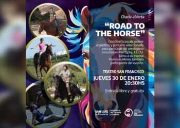 El reconocido domador de caballos Cristóbal Scarpati brindará una charla abierta