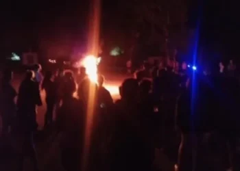 Cortaron la ruta en Beazley por la falta de agua