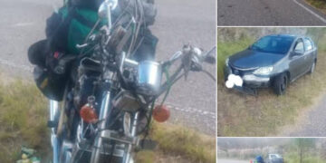 ACCIDENTE VEHICULAR en ruta 9 en cercanías de  Piedra Blanca