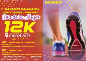 Unión organiza la 1° MARATÓN SALUDABLE – DIA DE LA MUJER