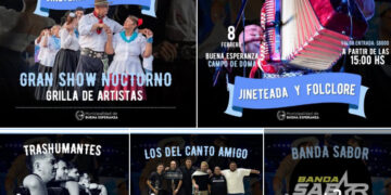 Se conocieron los artistas que acompañarán el Gran Encuentro nocturno de jineteada y folclore en Buena Esperanza