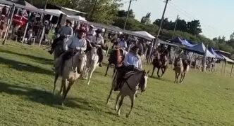 Buena Esperanza comenzó a vivir una jornada a pura fiesta gaucha y de tradición