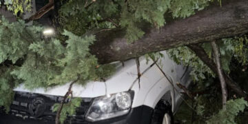 Villa Mercedes nuevamente sacudida por la tormenta